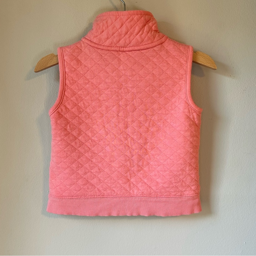 Pink Quilted Fall Zip Vest Size 18M - Picture 11 of 11